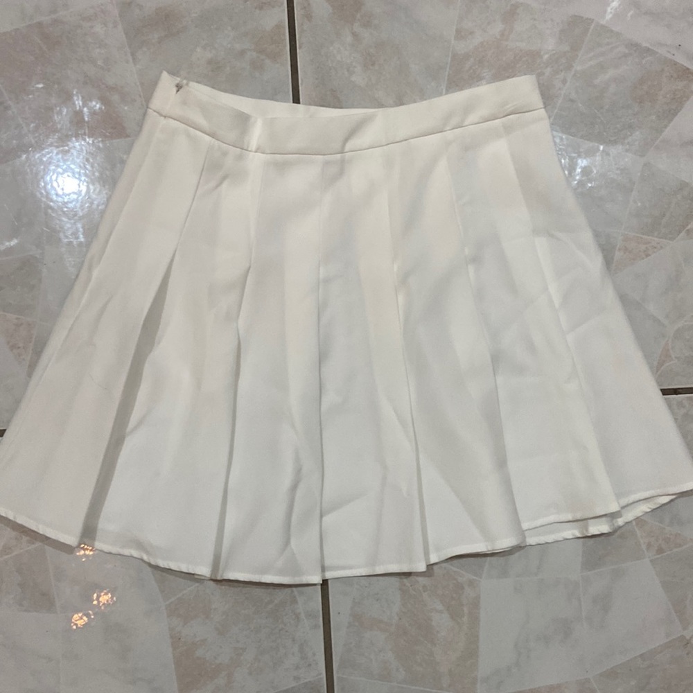 White Tennis Skirt